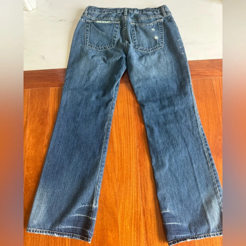 Gap Denim Jeans GIRLS Plus Pants Size 18 Plus Adjustable waist Patchwork
